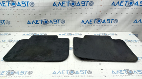 Set of floor mats for BMW X1 F48 16-22 cloth black, dry cleanable