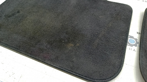 Set of floor mats for BMW X1 F48 16-22 cloth black, dry cleanable