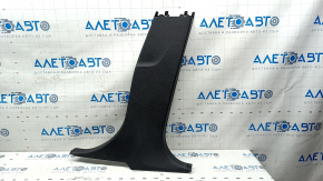 Center pillar trim lower right BMW X1 F48 16-22 black