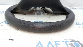 Naked steering wheel Hyundai Tucson 16-18 rubber black, no buttons, scratches