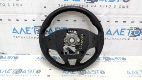 Naked steering wheel Hyundai Tucson 16-18 rubber black, no buttons, scratches
