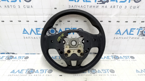 Naked steering wheel Kia Optima 16-18 rubber black, without pads and buttons, for cleaning