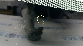 Windshield Honda Accord 16-17 under camera, sand