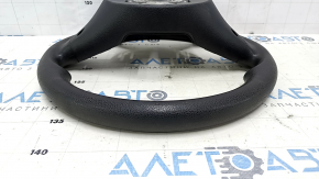 Naked steering wheel Hyundai Sonata 20-22 black rubber, without buttons and pads