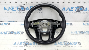 Naked steering wheel Kia Sorento 14-15 rest, black rubber, without pads and buttons, scratches
