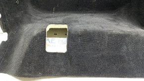 Floor covering middle part BMW X1 F48 16-22 black, for cleaning