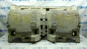 Floor covering middle part BMW X1 F48 16-22 black, for cleaning