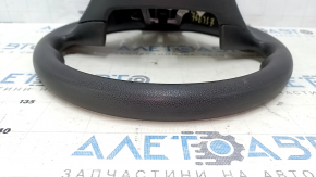 Naked steering wheel Hyundai Elantra AD 17-18 pre-rest rubber black, without buttons and pads, bumper
