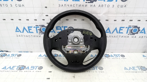 Naked steering wheel Hyundai Elantra AD 17-18 pre-rest rubber black, without buttons and pads, bumper