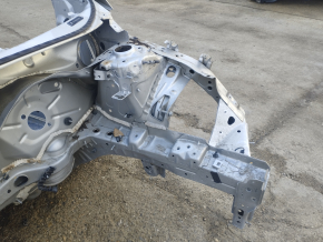 Quarter front left Chevrolet Volt 16- on the body, silver