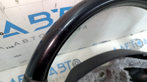 Naked steering wheel Kia Sorento 14-15 rest black leather, without overlays and buttons, scratches