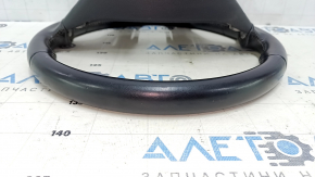 Bare steering wheel Kia Sorento 14-15 rest, black rubber, without pads and buttons, scratches, abrasions