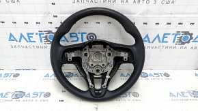 Kia Optima 16-18 bare steering wheel with black rubber, no pads or buttons.