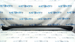 Threshold left BMW X1 F48 16-22 X-line, Sport-line, silver + structure, scratches