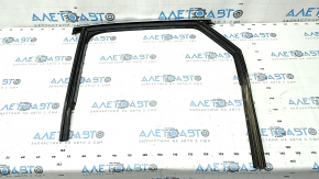 Upper rear left door molding Audi Q5 80A 18-24 chrome, with glass seal