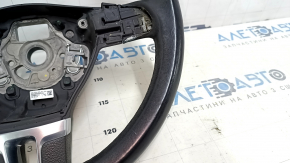 Naked steering wheel VW CC 08-17 black leather, scratches, scuffs, bumps