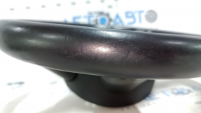 Bare steering wheel Audi A4 B8 13-12 leather black, no buttons, 4 spokes, scratches, abrasions, bumps, dry cleaning