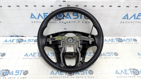 Naked steering wheel Kia Sorento 14-15 rest, black rubber, without pads and buttons, scratches