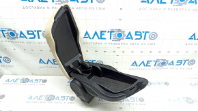 Armrest assembly BMW X1 F48 16-19 leather beige Oyster, without phone, without wireless charging