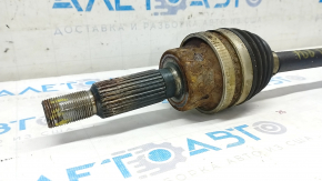 Drive axle shaft rear right Ford Escape MK3 13-19 rusty, defective thread of outer CV joint