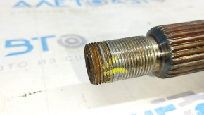 Drive axle shaft rear right Ford Escape MK3 13-19 rusty, defective thread of outer CV joint