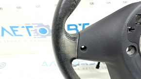 Bare steering wheel BMW X1 F48 16-22 leather black with heating, scratches, abrasions, needs cleaning