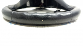 Bare steering wheel BMW X1 F48 16-22 leather black with heating, scratches, abrasions, needs cleaning