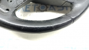 Bare steering wheel BMW X1 F48 16-22 leather black with heating, scratches, abrasions, needs cleaning