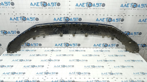 Front bumper lip Audi Q5 80A 18-20 S-Line, blue, dents, scratches