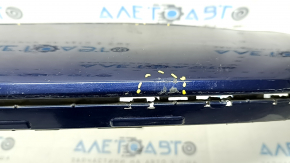 Front bumper lip Audi Q5 80A 18-20 S-Line, blue, dents, scratches