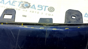 Front bumper lip Audi Q5 80A 18-20 S-Line, blue, dents, scratches