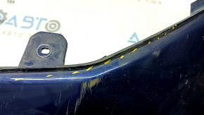 Front bumper lip Audi Q5 80A 18-20 S-Line, blue, dents, scratches
