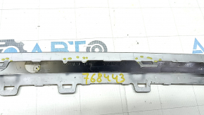 Front bumper molding Audi Q5 80A 18-20 chrome, S-Line, broken fasteners, sand