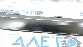Front bumper molding Audi Q5 80A 18-20 chrome, S-Line, broken fasteners, sand