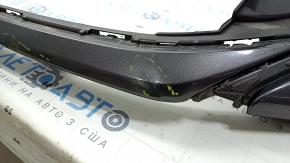 Front bumper bare Toyota Camry v70 18-20 LE\XLE without parking sensors, graphite, dented, scratches, made, broken fastening