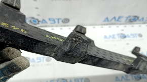 Front bumper absorber Audi Q5 80A 18-20 fractures, broken fasteners, missing fragments
