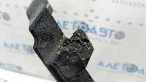Front bumper absorber Audi Q5 80A 18-20 fractures, broken fasteners, missing fragments