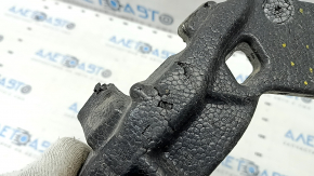 Front bumper absorber Audi Q5 80A 18-20 fractures, broken fasteners, missing fragments