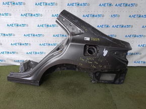 Quarter wing rear left Toyota Camry v55 15-17 usa, graphite, on the body, putty 0.4-1.2 mm, pokes
