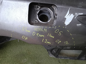 Quarter wing rear left Toyota Camry v55 15-17 usa, graphite, on the body, putty 0.4-1.2 mm, pokes