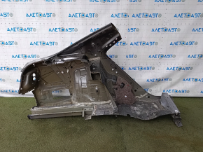 Quarter wing rear left Toyota Camry v55 15-17 usa, graphite, on the body, putty 0.4-1.2 mm, pokes