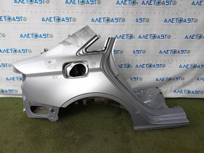 Quarter wing rear right Audi A3 8V 15-20 4d, silver, on the body