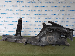 Quarter wing rear right Ford Fusion mk5 13-20 black on body, pokes, painted