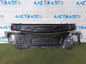 Rear panel VW Passat b8 16-19 2 parts, on the body, black