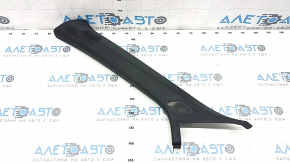 Front pillar trim left Audi Q5 80A 18-24 black, under tweeters, broken fasteners, scratches