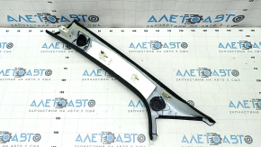 Front pillar trim right Audi Q5 80A 18-24 black, under tweeters, crack