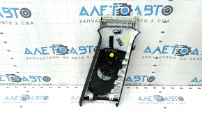 Upper center pillar trim left belt Audi Q5 80A 18-24 black, worn, needs cleaning