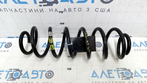 Spring rear right VW Jetta 11-18 USA hardness white 2 yellow, rusty