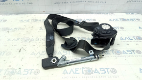 Driver's seat belt VW Passat b8 16-19 USA black, shot, for dry cleaning
