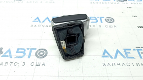 Gear knob Audi Q5 80A 18-20 leather black with gray stitching